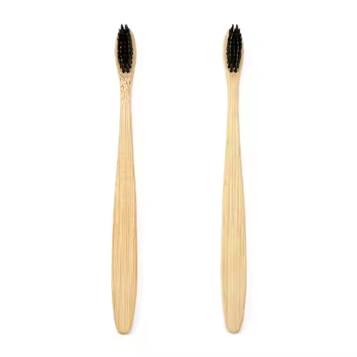 Plant handtag bambu tandborste
